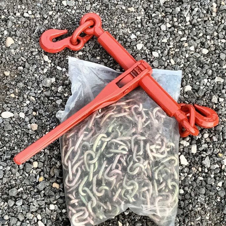 #87 • Ratchet Load Binder with Zinc Plated Chain