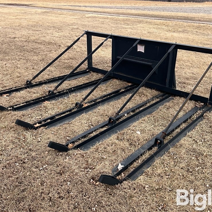 Rocky Mountain Bale Sweep Skid Steer Attachment
