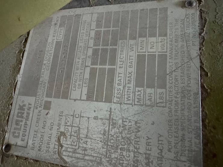 #1023-•-clark-ut-60-forklift-image-5