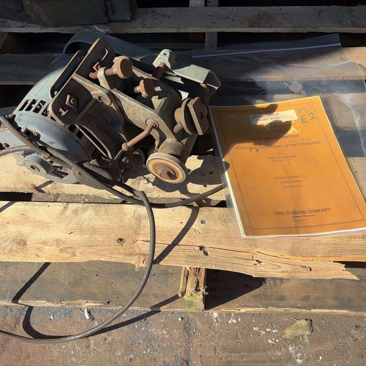 Tool Post Lathe Grinder (Dumore)