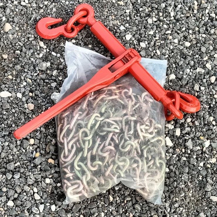 #84 • Ratchet Load Binder with Zinc Plated Chain