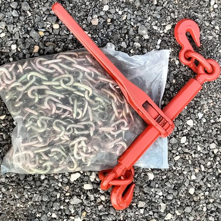 #89 • Ratchet Load Binder with Zinc Plated Chain