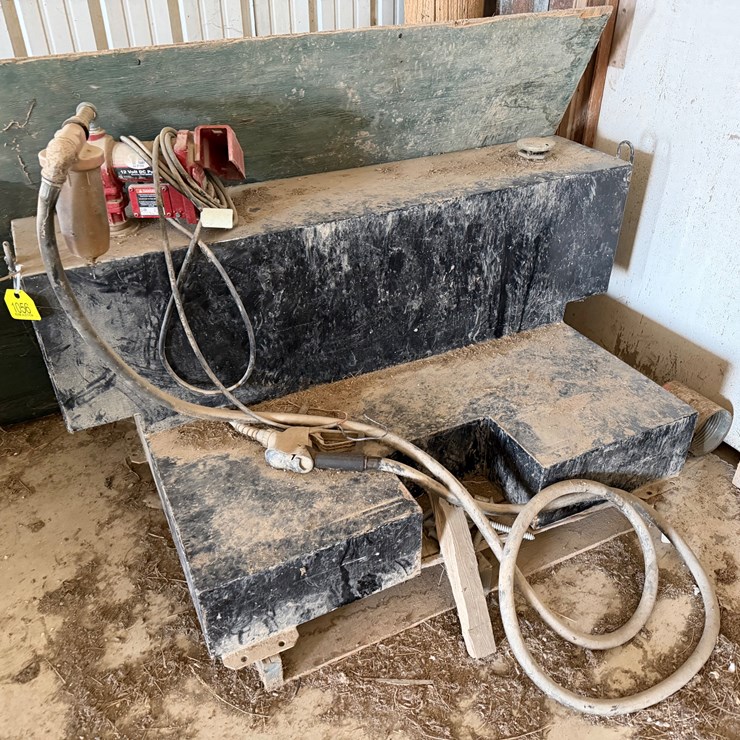 #1056 • L shape Transfer tank