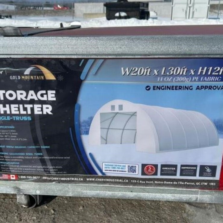 UNUSED Gold Mountain 20 Ft x 30 Ft x 12 Ft Single