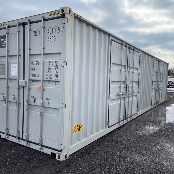 #2049 • 40' Multi-Door Shipping Container