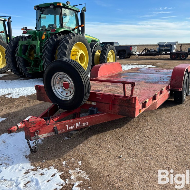 2012 Trailmaster T/A Flatbed Trailer