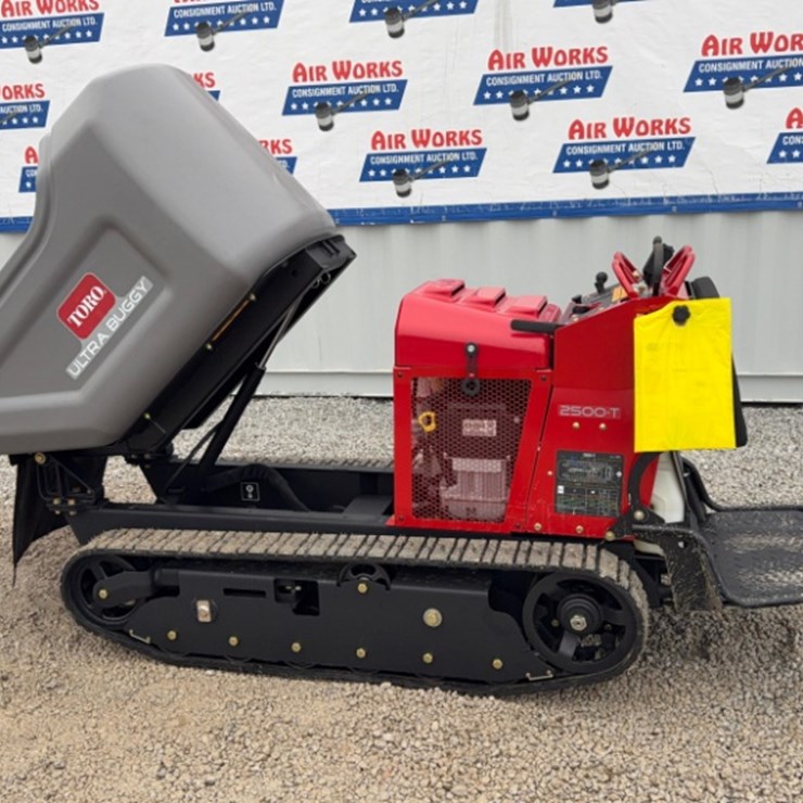 Toro Ultra 25 HP Concrete Buggy S.N# 61838 Hours- 12.4