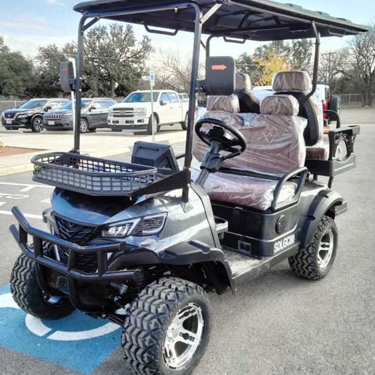 #112 • 4-Seater Electric Golf Cart (SDLGC80)