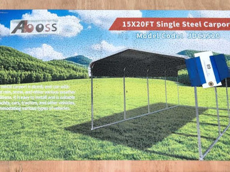 #68-•-metal-carport---dark-grey-image-1