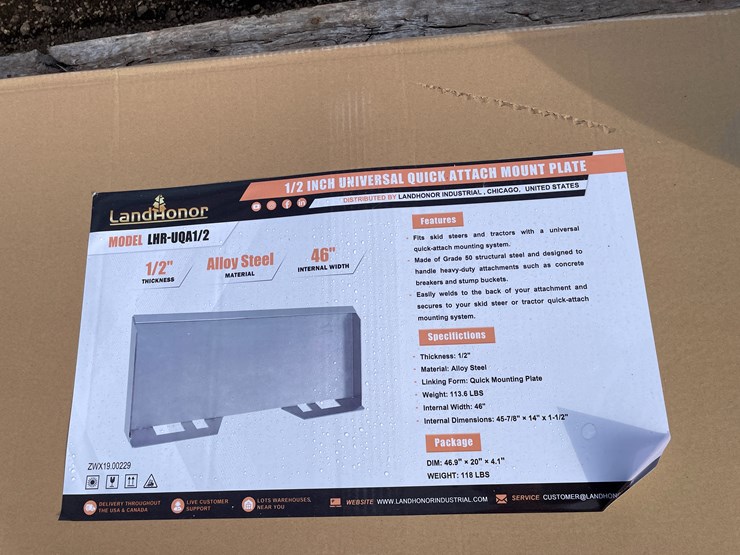 #2113-•-1/2"-land-honor-universal-quick-attach-mount-plate-image-3