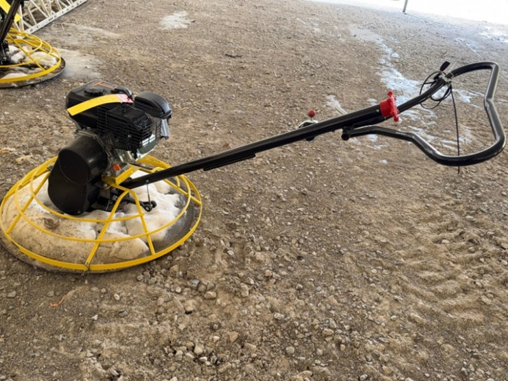2025-unused-90b-35"-power-trowel-with-pan-6.5-hp-motor-s.n#-sfmgj251260-image-6