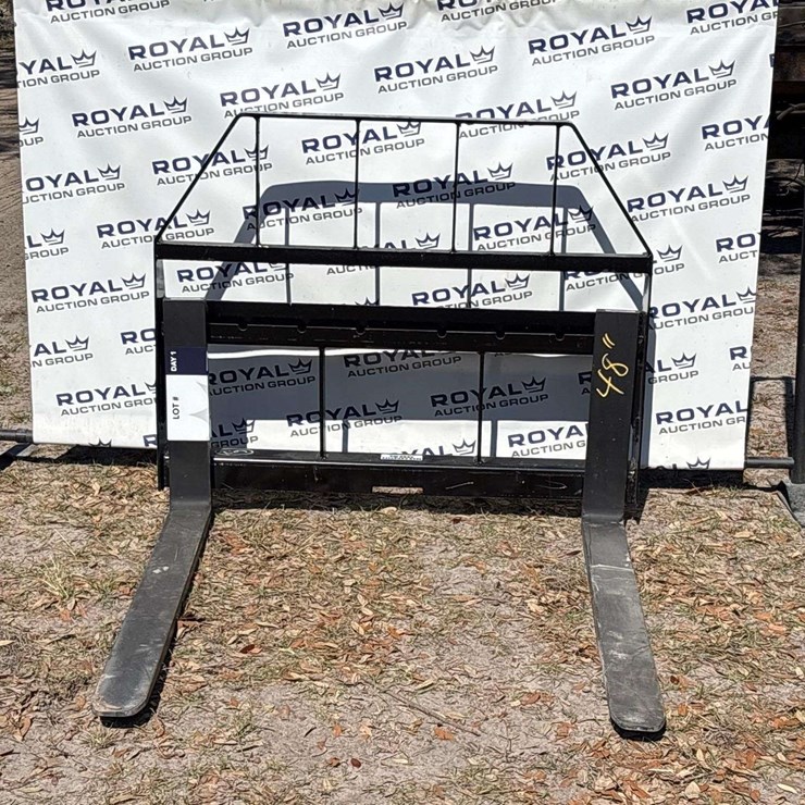 2025 Kivel 48in Forks and Frame Skid Steer Attachment