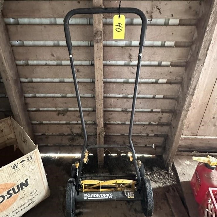 Yardworks 16" 5-Blade Reel Push Lawn Mower