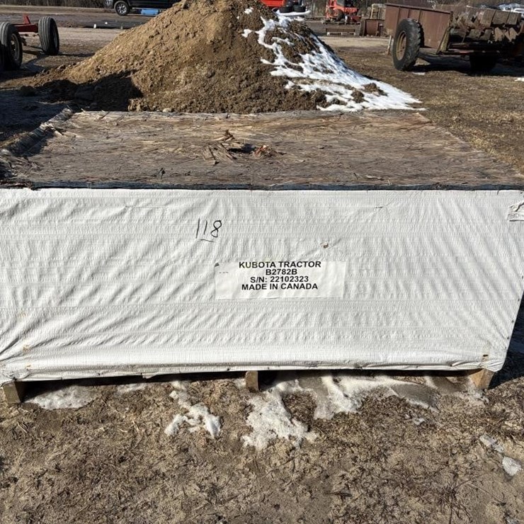 New Kubota B2782B Snowblower