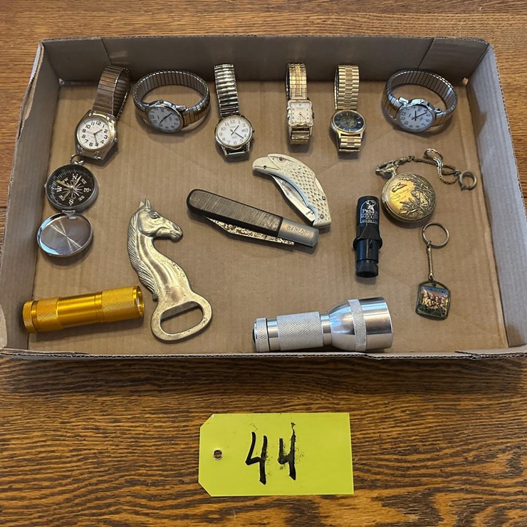 Wrist Watches & Knives