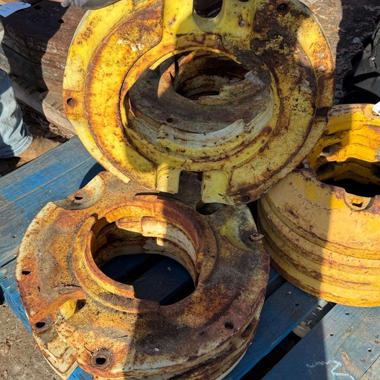 (4) John Deere Wheel Weights