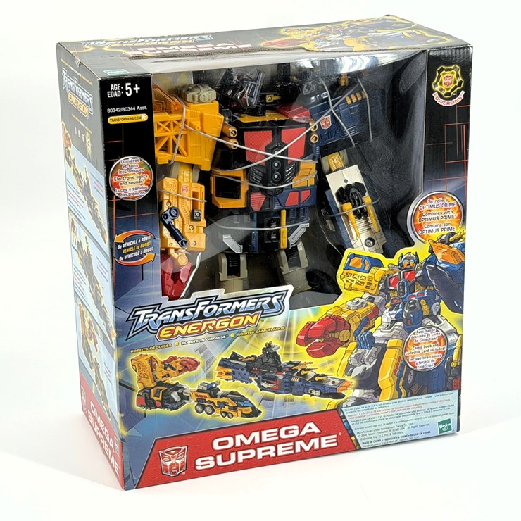 #32600 • TRANSFORMERS ENERGON OMEGA SUPREME ACTION FIGURE