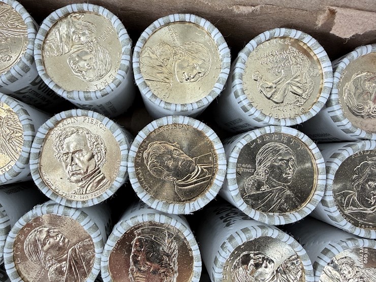 #24343-•-box-of-various-rolled-coins-image-5