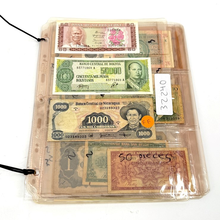 #32240 • VINTAGE PAPER CURRENCY