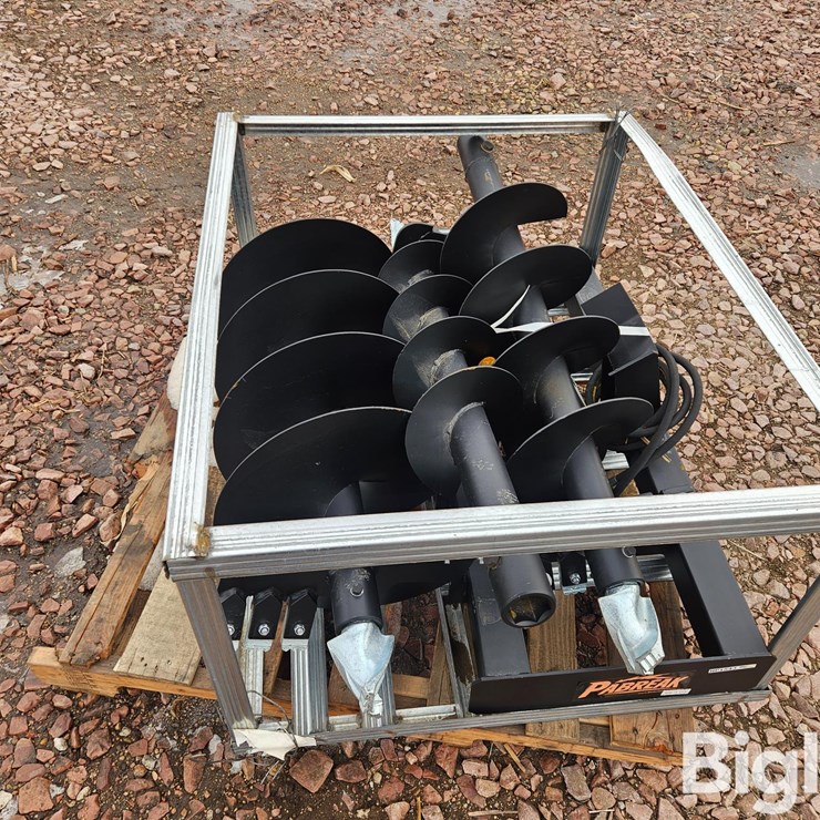 2025 Pabreak Post Hole Auger Skid Steer Attachment