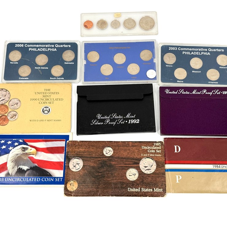 #24350 • MISCELLANEOUS COIN SETS