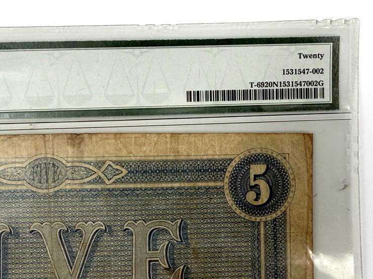 #1065-•-five-dollar-confederate-states-of-america-note-image-5