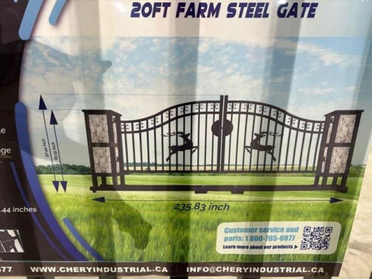unused-(1)-set-of-20-ft-iron-gate-image-3