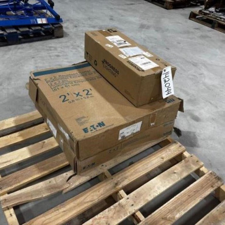 Qty Of (2) Metalux 2 Ft x 2 Ft Recessed Troffer