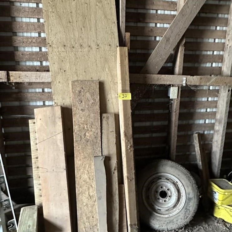 Misc. Wood & Spare Tire