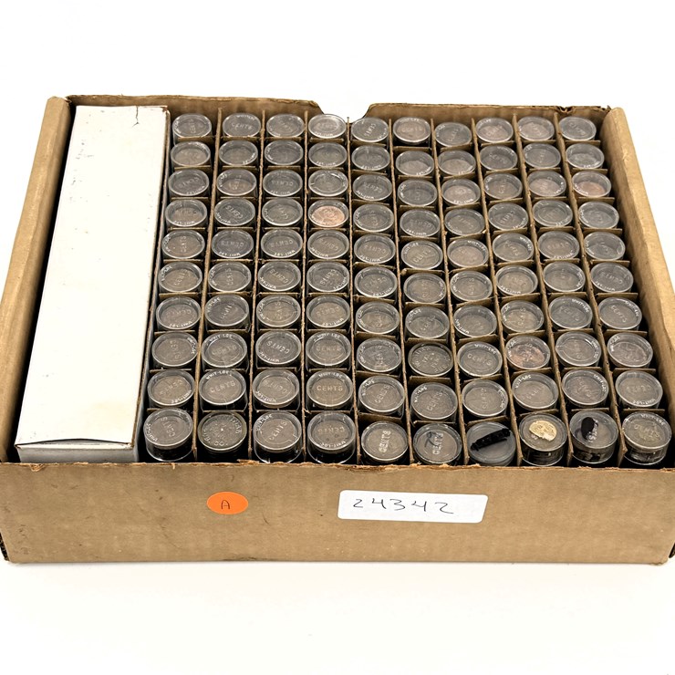 #24342 • ROLLS OF WHEAT PENNIES