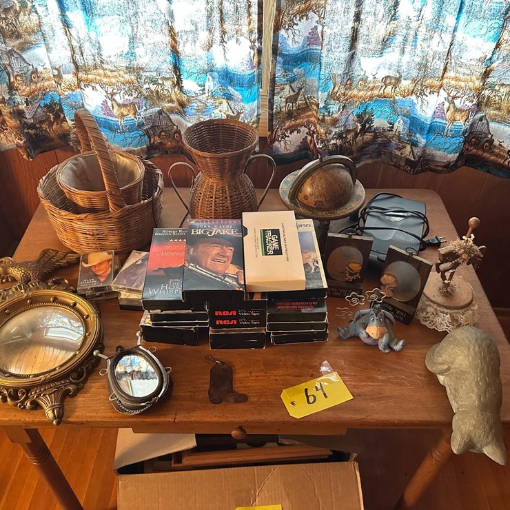 Rustic Wall Displays & Vintage Films