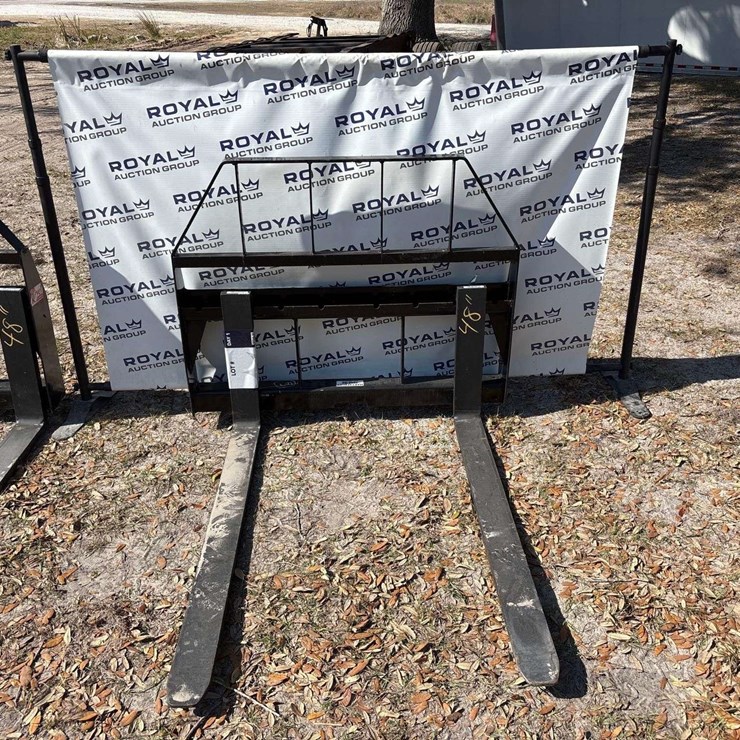 2025 Kivel 48in Forks and Frame Skid Steer Attachment