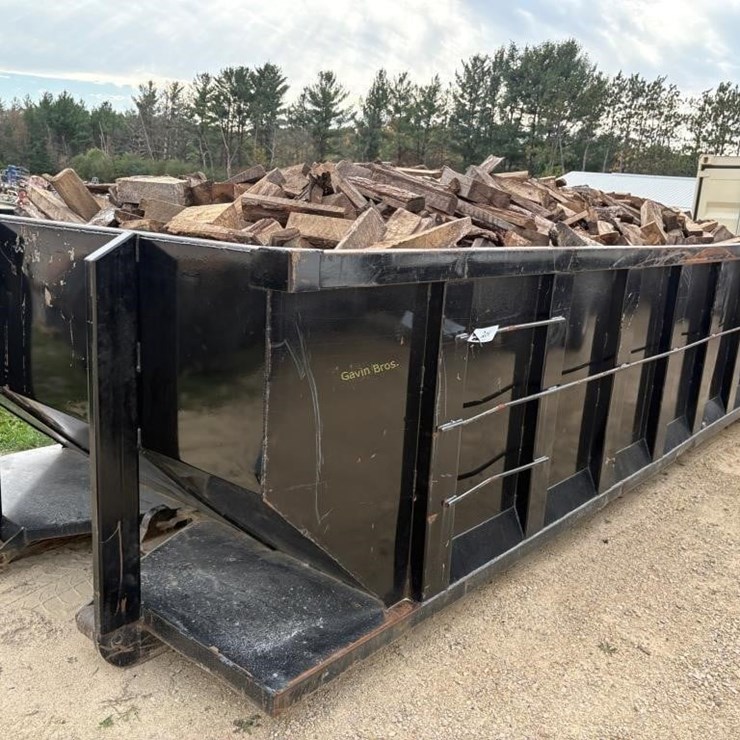 20 Yard Dumpster of Firewood