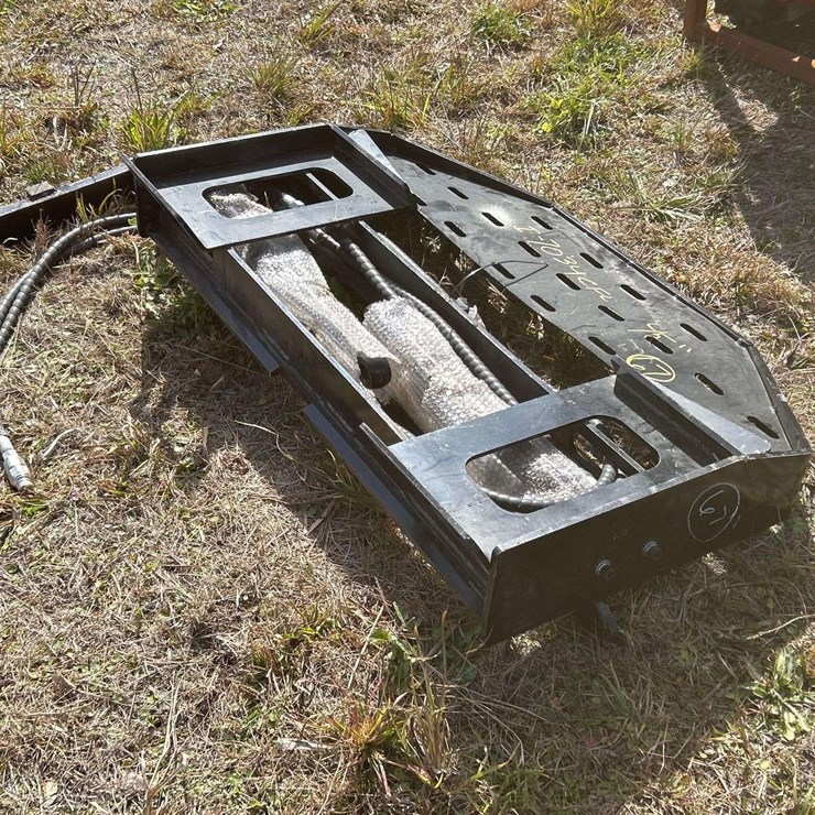 2025 SF60 60in Hydraulic Side Shift Forks Skid Steer Attachment