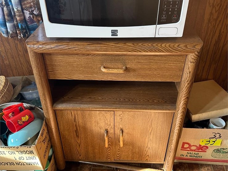 kenmore-microwave-&-stand-image-2