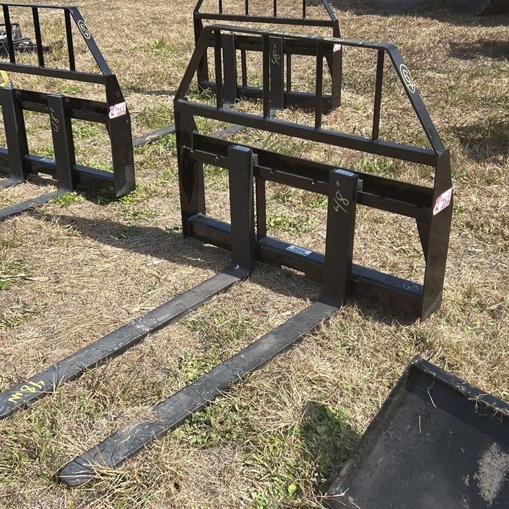 2025 Kivel 48in Forks and Frame Skid Steer Attachment