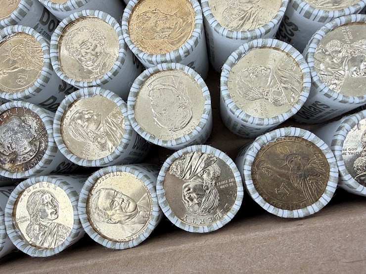 #24343-•-box-of-various-rolled-coins-image-4