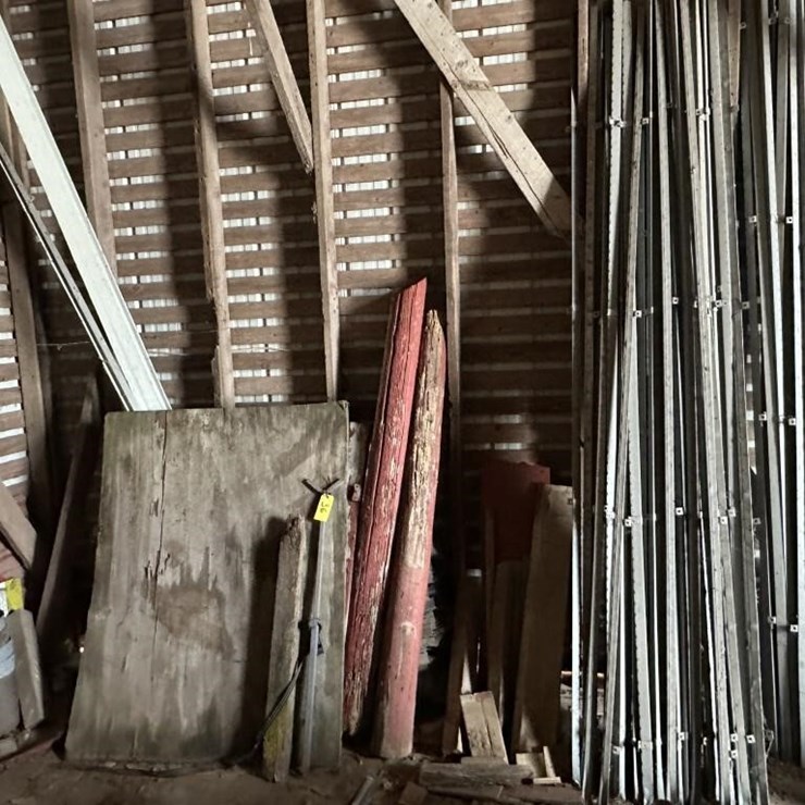 Metal Shed Frame & Wood