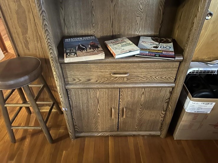 wooden-bookshelf-&-books-image-2