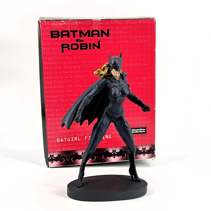 #1057 • BATMAN AND ROBIN BATGIRL FIGURINE