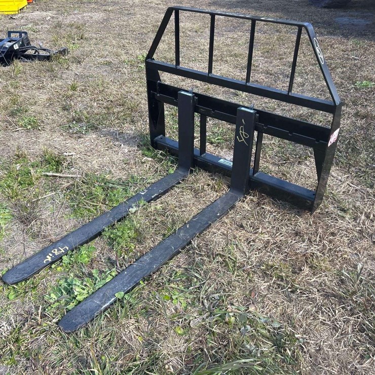2025 Kivel 48in Forks and Frame Skid Steer Attachment