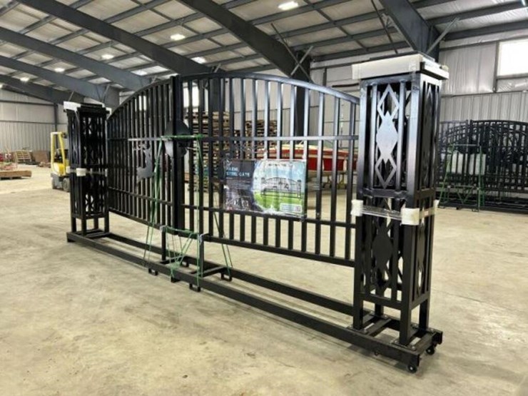 unused-(1)-set-of-20-ft-iron-gate-image-4