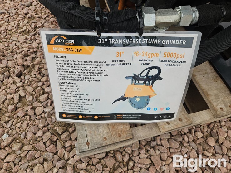 2025-arteer-tsg-31w-31"-traverse-stump-grinder-image-9