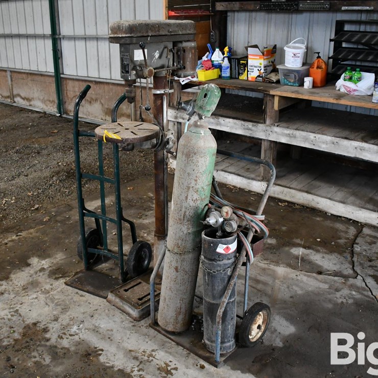 Torch Cart, Drill Press, & Dolly