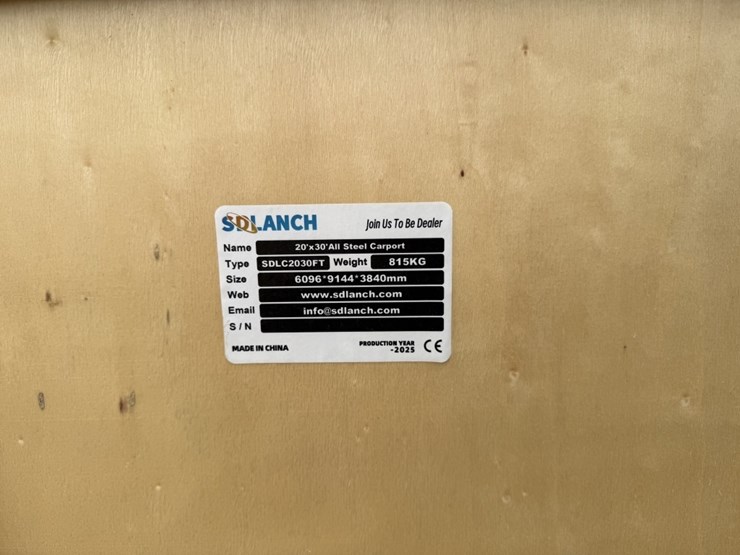 20ft-x-30ft-steel-carport-w/-sidewalls-image-3