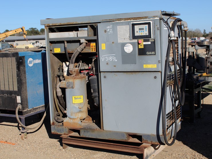 #3489-•-atlas-copco,-ga45-shop-air-compressor-image-1