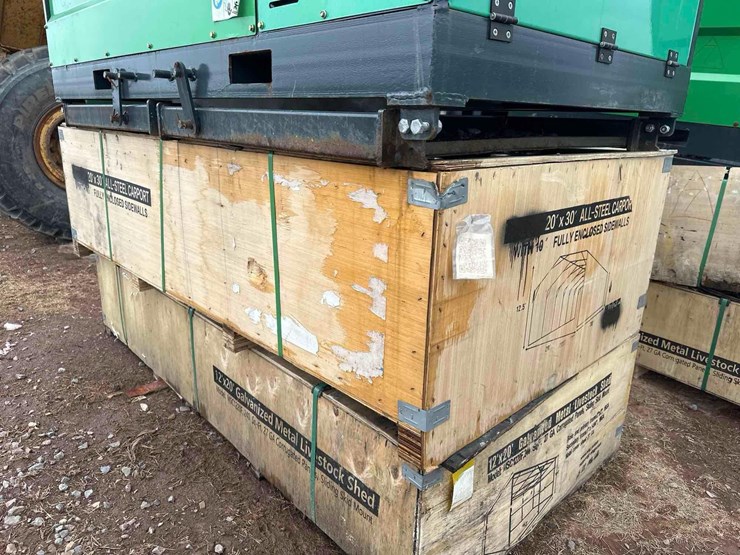 20'x30'-all-steel-carport-w/-enclosed-sidewalls-image-1