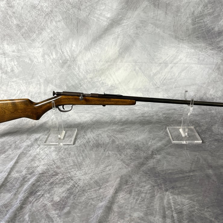 #2173 • Page-Lewis Arms Co. Model 49 Springfield JR .22LR Single Shot Bolt Action Rifle, No SN (Downing, WI)