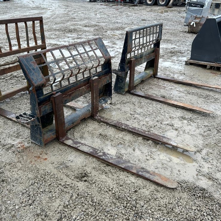 48” Skid Steer Pallet Forks