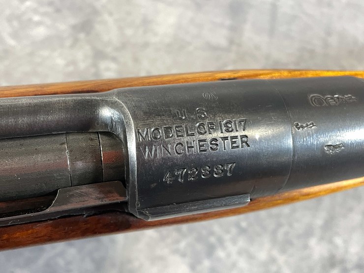 #1239-•-winchester-m1917,-30-06-sprg-bolt-action-shotgun,-sn:-472887-(neenah,-wi)-image-9